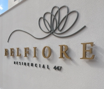 Letras caixa em chapa galvanizada 